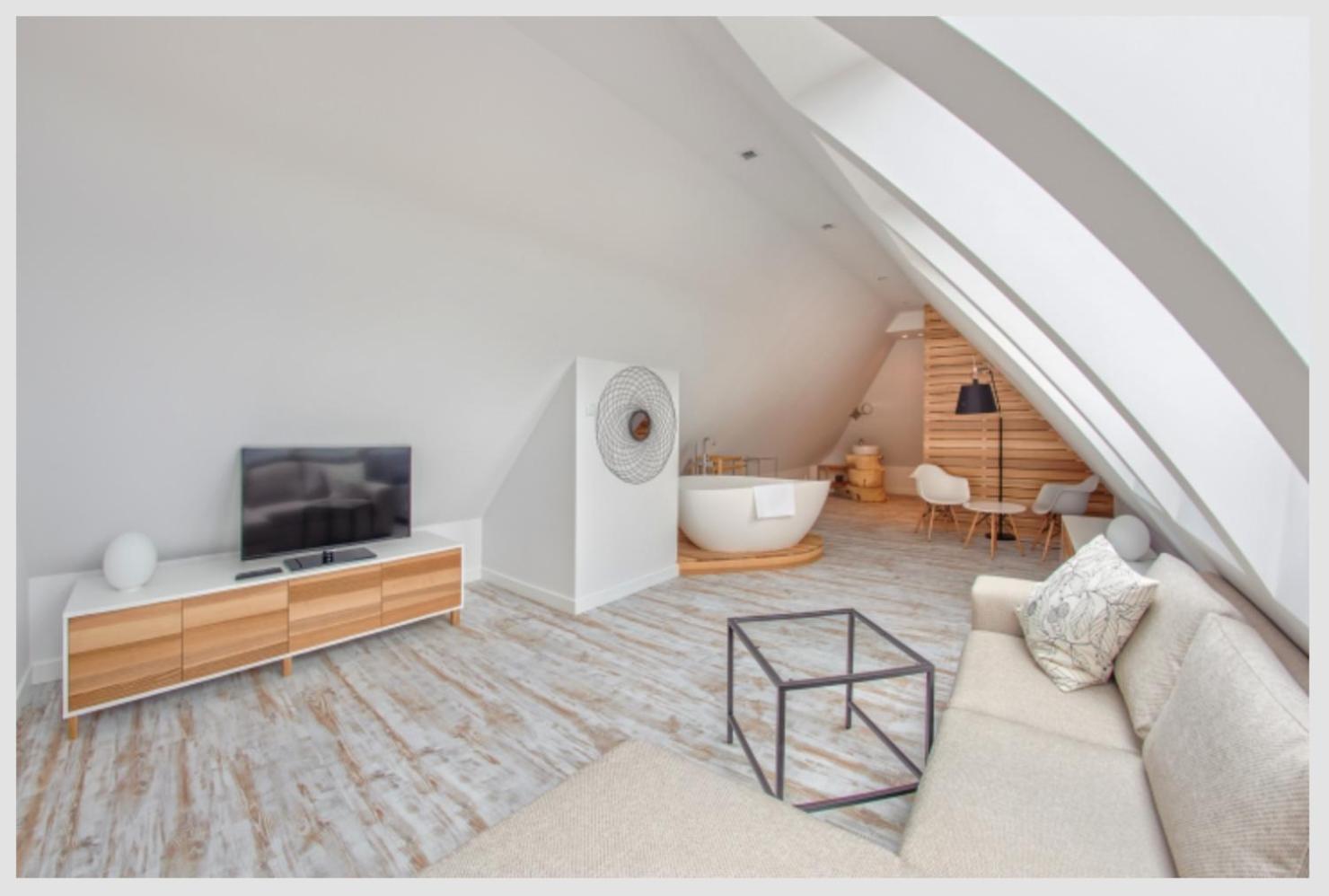 Amazing Big Loft With Seaview 800M To Beach Sopot Ngoại thất bức ảnh
