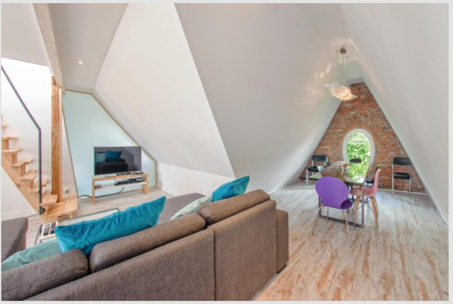 Amazing Big Loft With Seaview 800M To Beach Sopot Ngoại thất bức ảnh